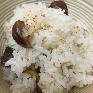 100円以下の甘栗で！！簡単栗ご飯